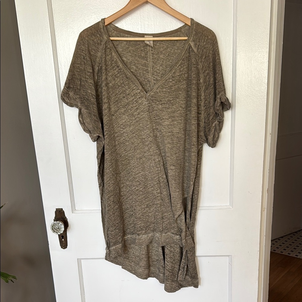 We The Free V-Neck Tunic Top